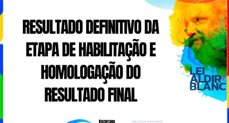 Resultado final e homologação